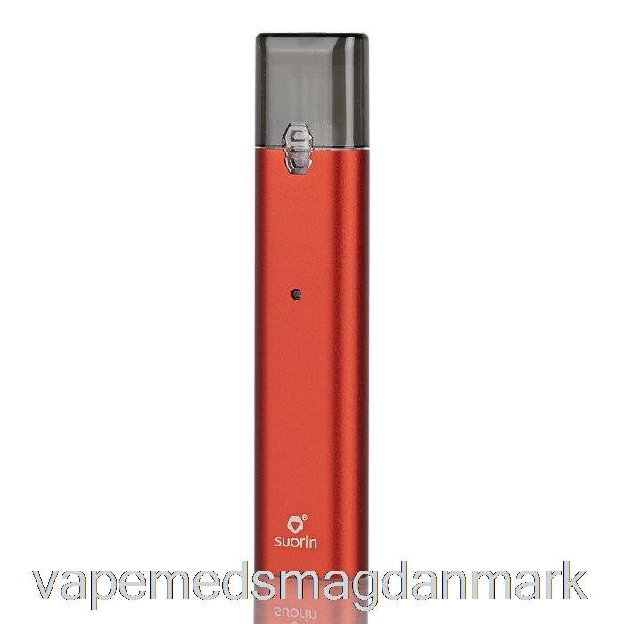 Vape Juice Suorin Ishare Enkelt Bærbar Pod Kit Metal Edition - Rød